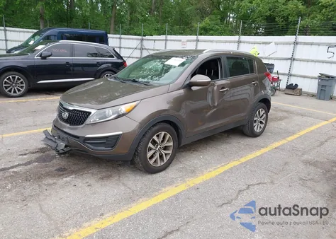 2015 Kia Sportage Lx z USA, uszkodzony, nr VIN KNDPB3AC3F7758806